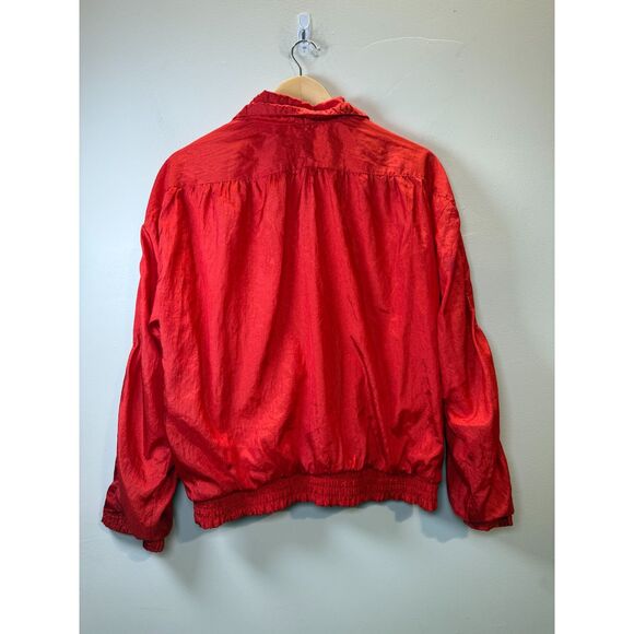 Ellesse Track Jacket Women’s Red Size 0 Vintage Retro Zip Front Athletic - Picture 5 of 6